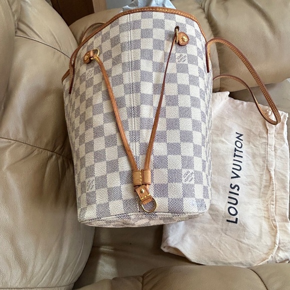 FULL SET Louis Vuitton Neverfull Azur MM 🩵 - Picture 3 of 16